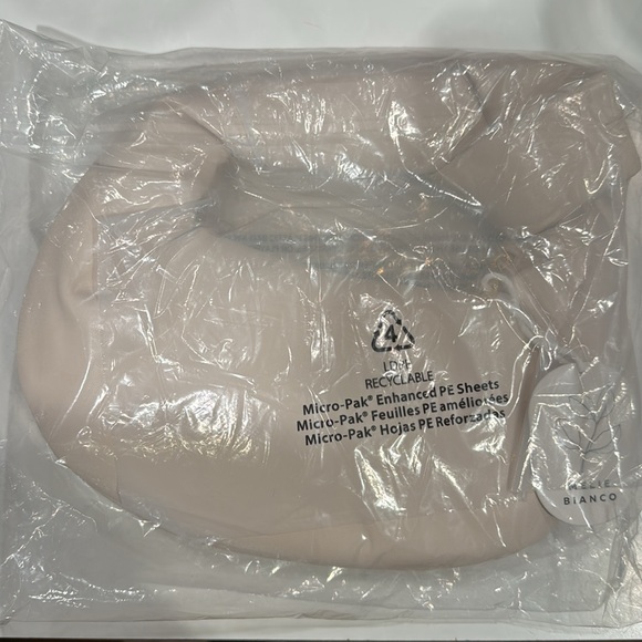 NWT MELIE BIANCO Alexandra Top Handle Bag in Cream - Picture 3 of 3